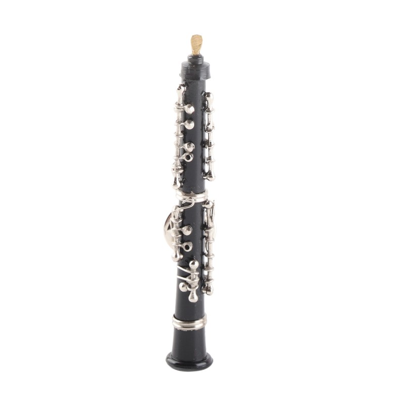 Oboe Brooch Pin Fashion Elegant Simulation Metal Musical Instrument Brooch