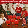 Seenelling Christmas Dice Game Set Christmas Game for Party Family,