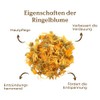 Organic Marigold Blossoms Whole 100 g Loose | Mariengold Tea