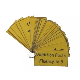 Unbranded 2 Educational Math Resource Addition & Subtraction Facts Fluency to 5 Rings