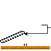 HONDA Genuine Parts Weather Strip R. Access Panel Element Part