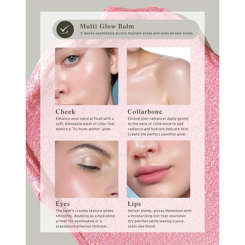 bayfree Multi Glow Balm Blush for Cheeks Blush Face Dewy