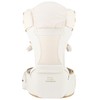 Bebamour Baby Carrier with Hip Seat,All-Position Breathable Mesh Hip Seat