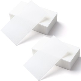 STSTR 100pcs Hair Perm Papers, Breathable Salon End Papers for Hair Rollers, Disposable High Temperature Resistant Hair Curling Paper for Cold Hot Perms, Hair Styling Tools for Home (3.3 x 5.5 inch)