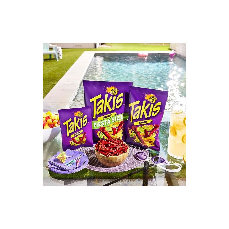 Takis Fuego Extreme Spicy Rolled Tortilla Chips Multipack