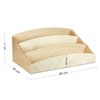 Wooden World Letter Holder Wooden Envelope Holder Advertising Brochures Storage