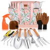 Gardening Tools - YAUNGEL 10 Pcs Garden Tool Set, Heavy