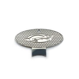 Caviar Key Tin Opener - Caviar Accessory (Oval Silver, 2 x 1)