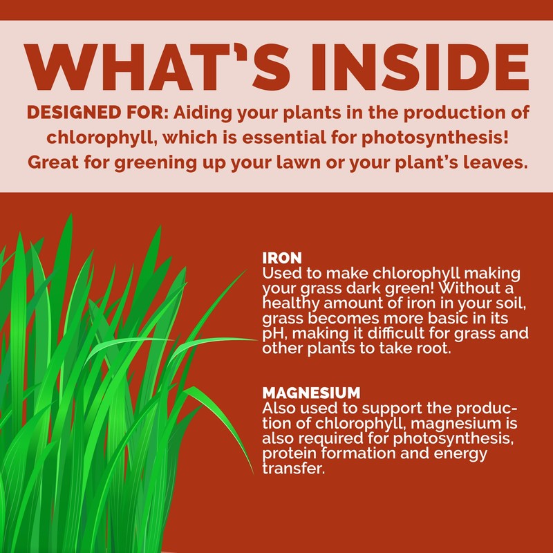 Bloom City's Organic Liquid Iron - Liquid Iron for Lawn