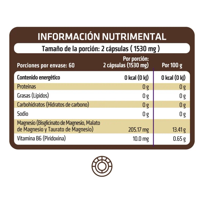 Healthaddiction Magnesio Complex Trimagnesium Suplemento Alimenticio Bisglicinato Malato Taurato Vitamina