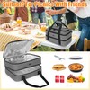 Trunab Casserole Carrier for Hot or Cold Food Insulated Casserole