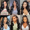 Jucames 18" 22" 22" Brazilian Natural Body Wave Human Hair