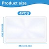 BEPSYOM Reading Magnifier Card for Elderly, High Transparent and Clear