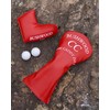 Big Teeth Golf Club Covers, Red 1980 CC Club Driver