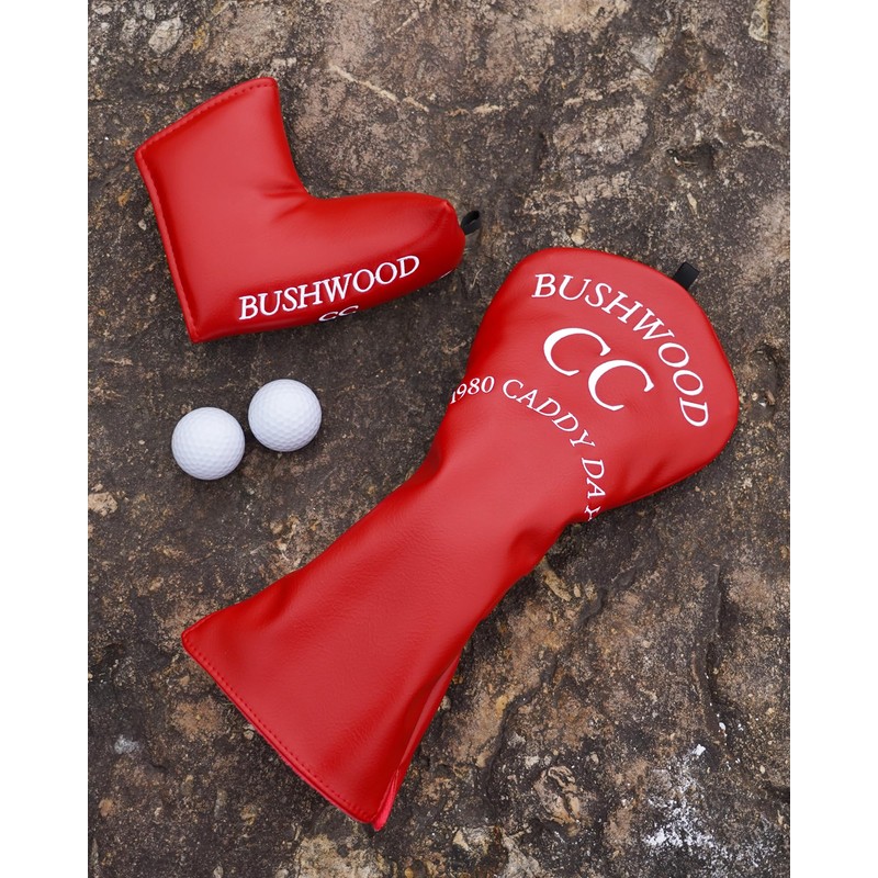 Big Teeth Golf Club Covers, Red 1980 CC Club Driver