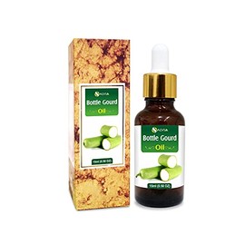 Bottle Gourd Oil (Lagenaria Siceraria) 100% Natural Pure Carrier Oil (15ml with Dropper)