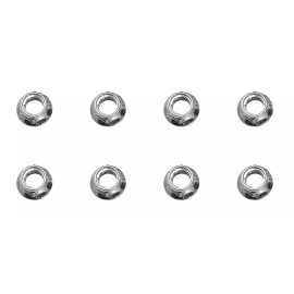 TUSK (8 Pack) Tusk Flange Locking Lug Nut 10mm x 1.25mm Thread Pitch w/ 14mm Head