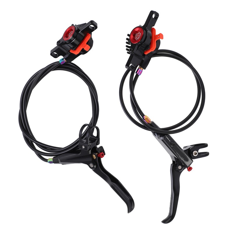 MEIJUN Bicycle Disk Brake Set Non Slip Front Rear Line