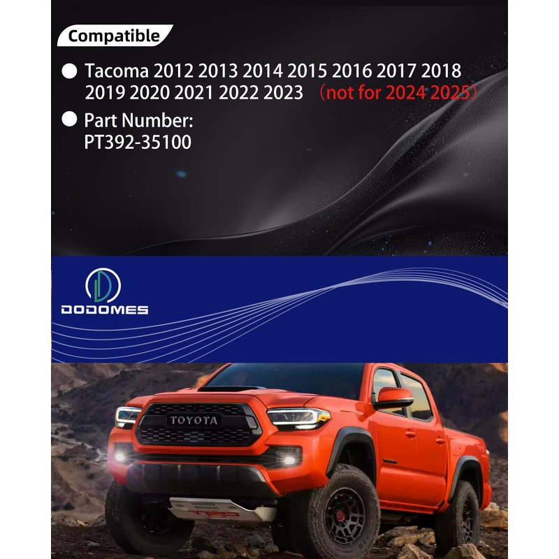 Dodomes Rear Bed Step Retractable Truck Bumper Step Replacement for