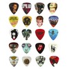 SET2 Guitar Picks x 20 Cool Guitar Album Cover Custom