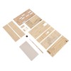 1: 130 Wooden Model Sailboat Kit for Adults Improve Hands