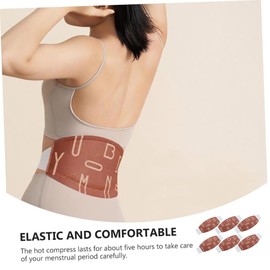 FOMIYES Warm Belt Self Heating Waist Belts Menstruation Wrist Warmer Belly Warmer Pads Box of 6