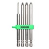 Engineer Nejisaurus Mole Set, Removes Stripped Hex Socket Bolts, Countersunk