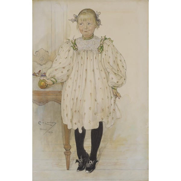 Martha Winslow (1896) Poster Print by Carl Larsson (24 x