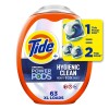 Tide Heavy Duty 10X Hygienic Clean Power PODS 63 Count