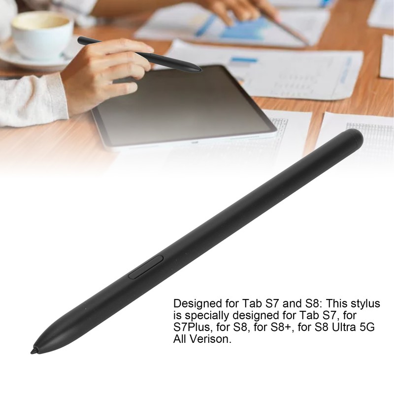 For Tab S7 Stylus Black 4096 Pressure Level Precise Control