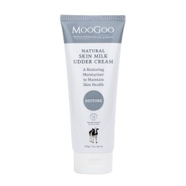 MooGoo Natural Skin Milk Udder Cream 200g - Non-Comedogenic, Lightweight & Calming Lotion for Face, Hands & Body. For Women & Men with Sensitive, Itchy or Damaged Skin.