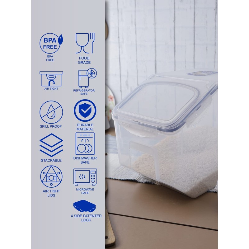 LOCK & LOCK Easy Essentials Food Lids (Flip-Top) / Pantry