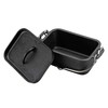 Captain Stag UG-3062 Dutch Oven, Iron Casting, Square Shape, Mini