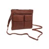 Visconti Leather Handbag Style 18608A - Brown