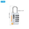 PATIKIL 6.6 ft (2 m) Security Wire 4 Digit Combination