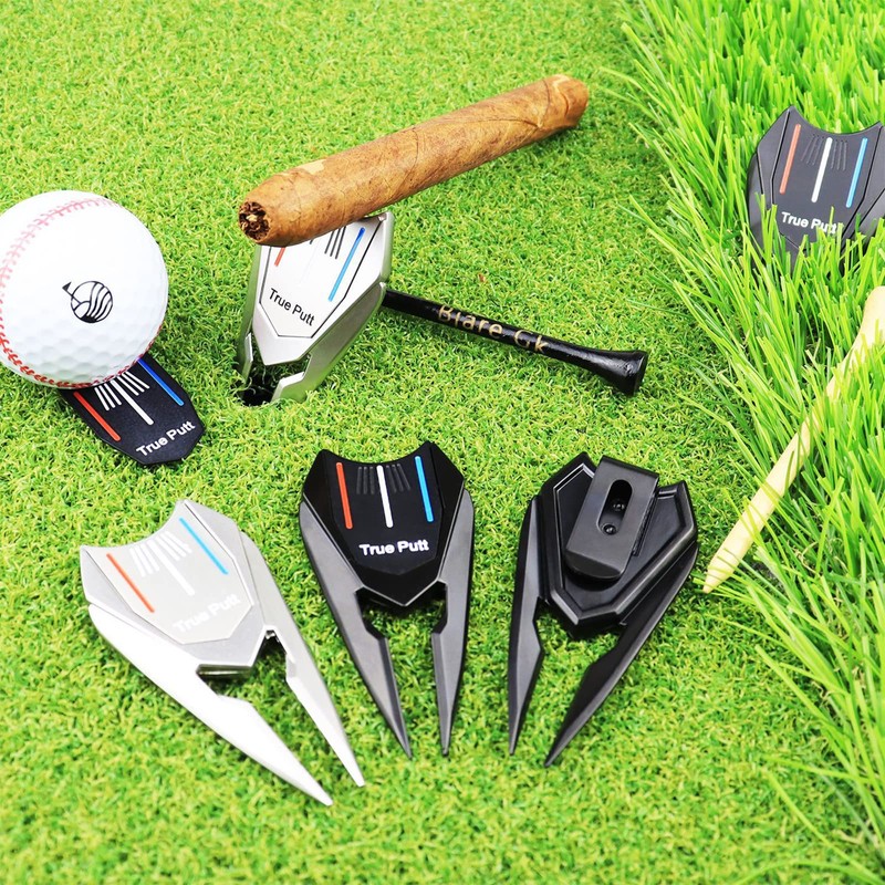 Green Fork Hat Clip Golf Marker Golf Marker Green Fork