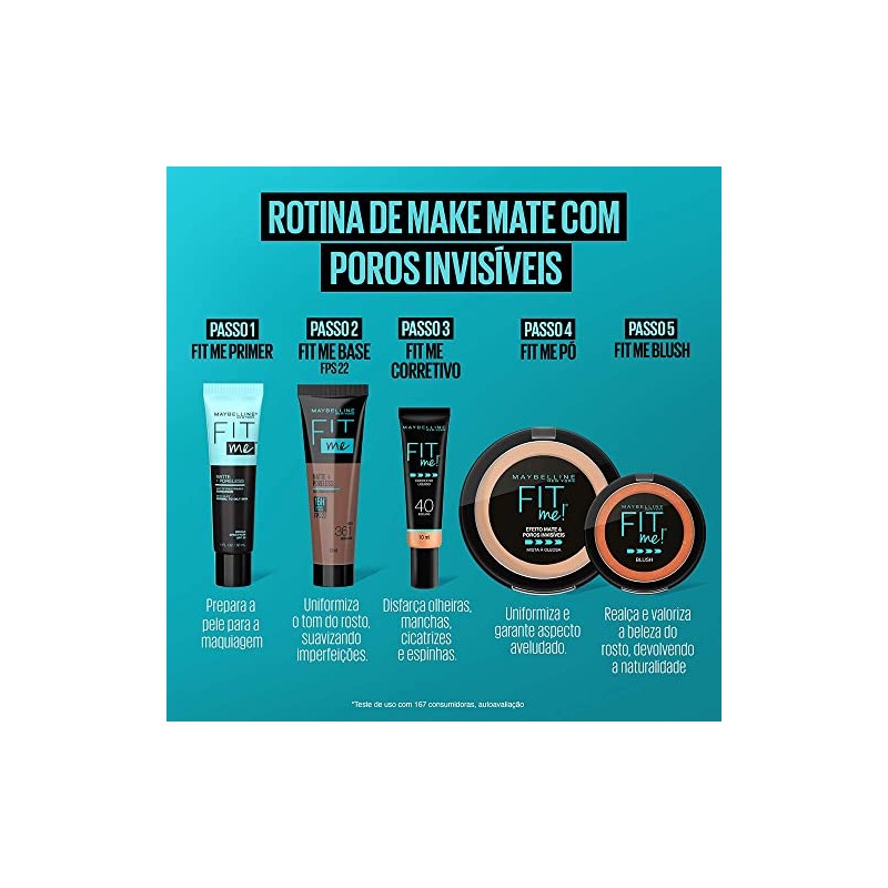 Maybelline New York Fit Me Matte + Poreless Mattifying Face