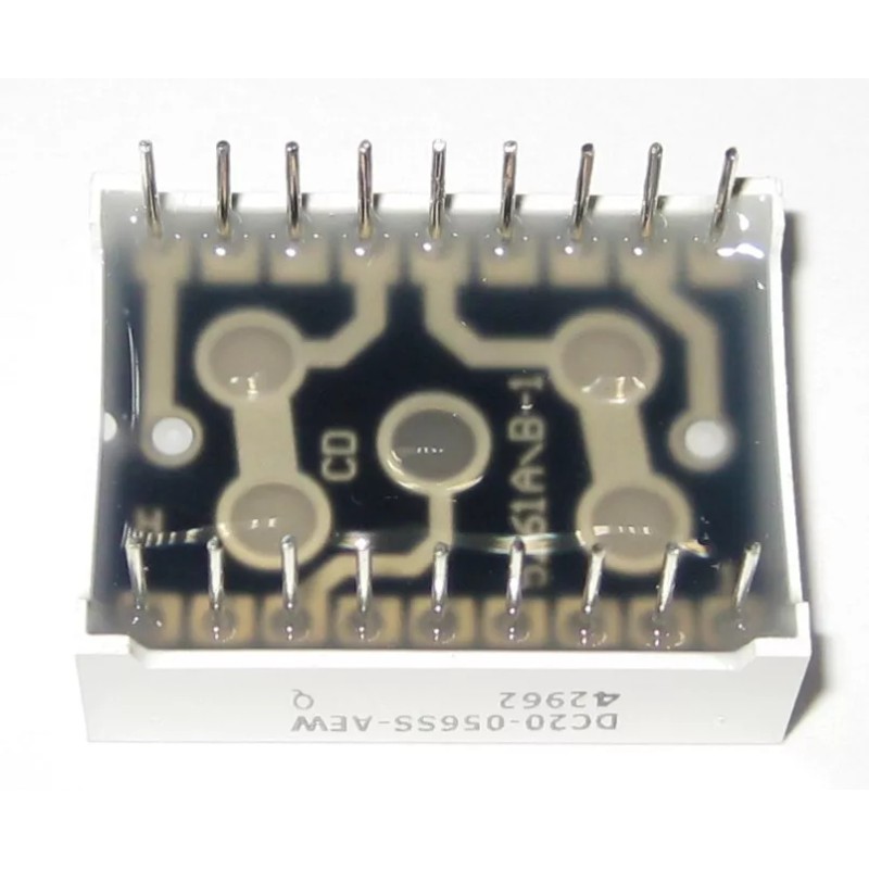 2 Digit / 2 Cathode Red 2.5 VDC 7 Segment