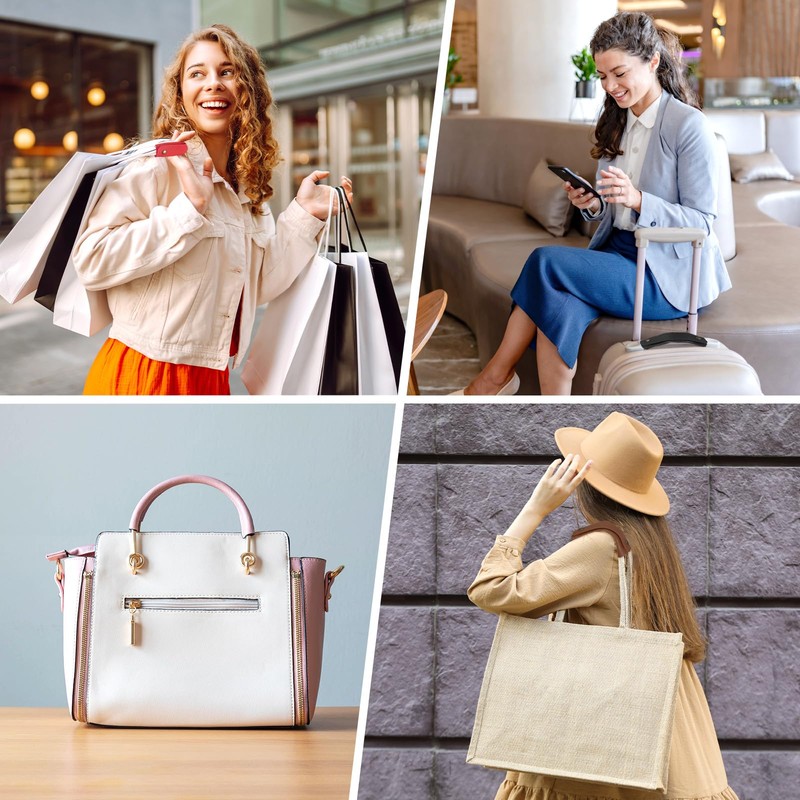 TIXIPEM Leather Handle Wrap [2PCS] - Handbag Handle Wrap Cover