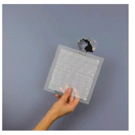 Saint Gobian ADFORS America (5) Lot of 5 Self-Adhesive Dry Wall Repair Patch Kits ~ 8" x 8" ~ Aluminum