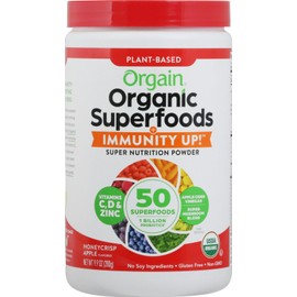 Dietary Supplements Orgain Organic Honeycrisp Apple Flavor Superfood Nutrition Powder 9.9 Ounce