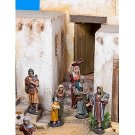 Christmas Nativity Figurine - J.L. Mayo - Peasant with Morral – Series 11 cms BEL034