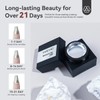 Gel Esmaltes De Uñas Efecto Metálico Saviland, Plata Y Oro