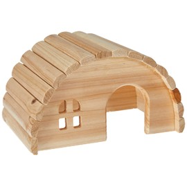Wooden Nissan House Hut for Hamsters or Gerbils