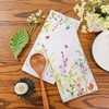 Siilues Spring Kitchen Towels, 18x26 Inch Wildflower Floral Dish Towels
