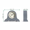 JONES CLOCKS® Speakeasy Mantel Clock | Classic Napoleon’s hat Design