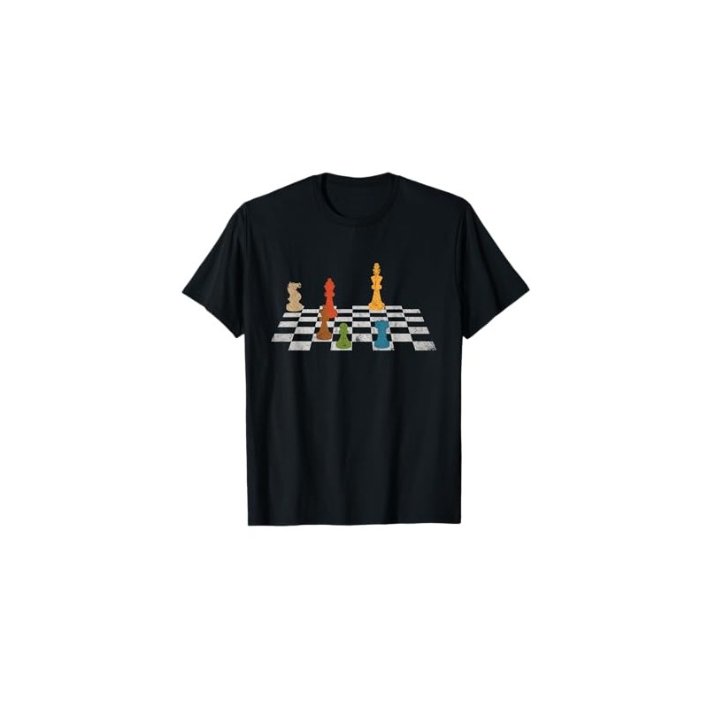 Scacchiera Gran Maestro Regalo Gioco Da Tavolo Scacchi Maglietta
