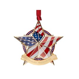 Beacon Design 61289 Flag Star Hanging Ornament