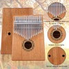 Dripex Kalimba 17 Keys Thumb Piano with Study Instruction and