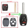 Car Key Replacement for Honda Shell 2003-2012 Accord / 2006-2013